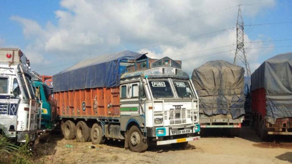 coal load truck