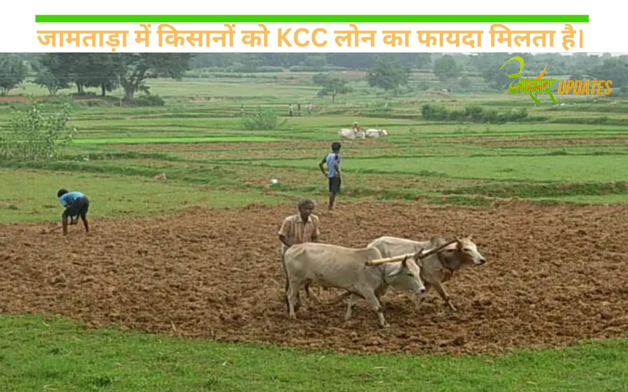 जामताड़ा में किसानों को KCC लोन का फायदा मिलता है।