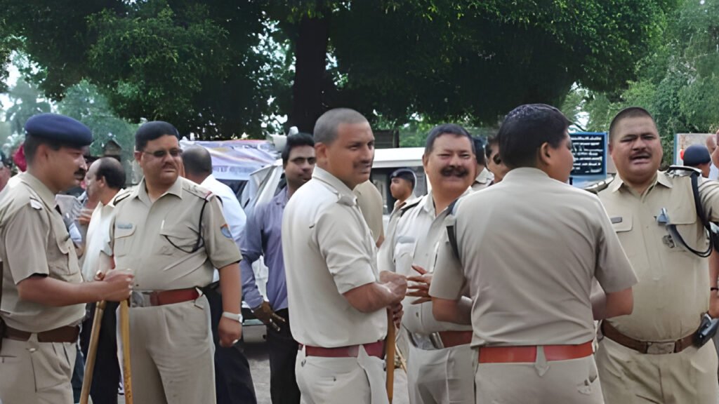 देवघर के पुलिस खामोस है