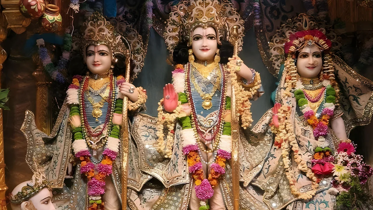 स्थापित किया गया प्रभु श्री राम की प्रतिमा 