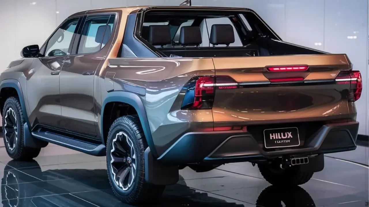 Future Hilux Back view