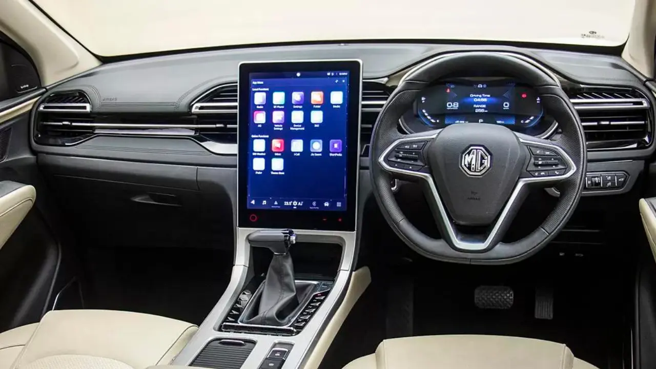 MG Astor Facelift Interior