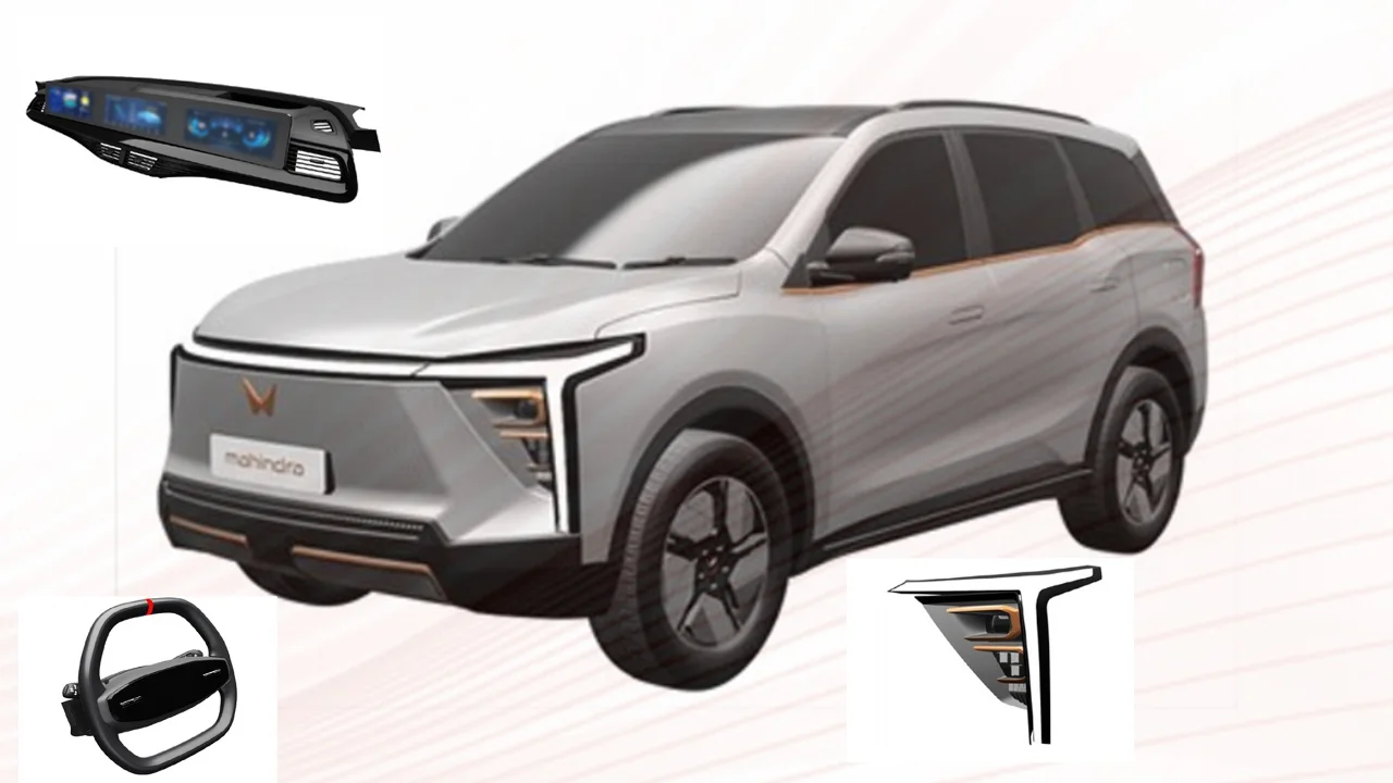 Mahindra XUV 700 EV Full Looks