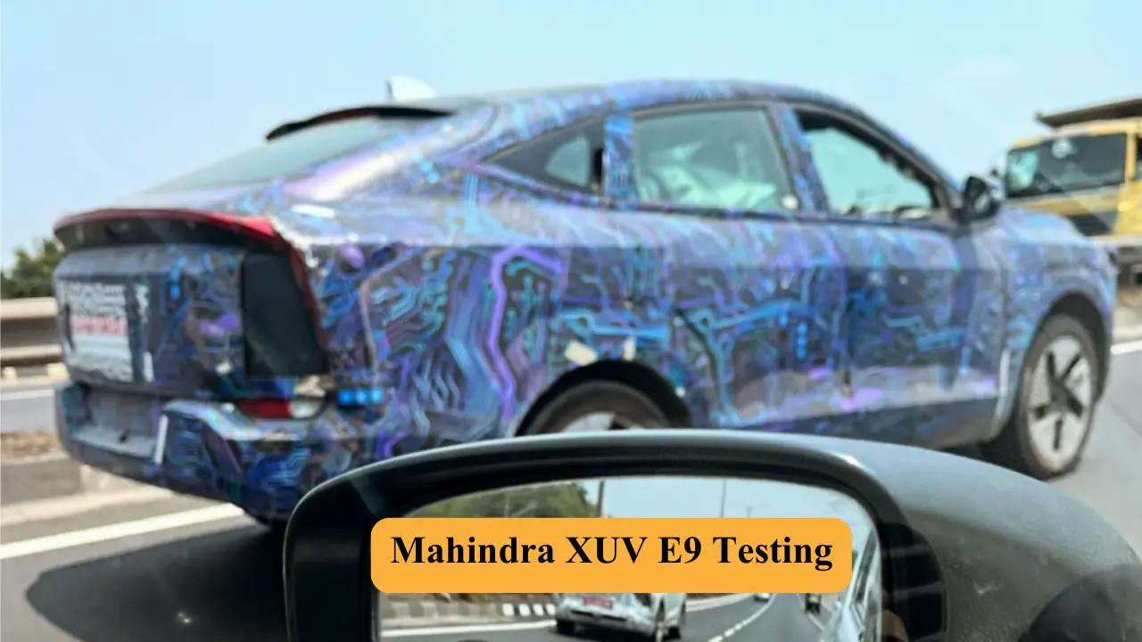 Mahindra XUV E9 Testing