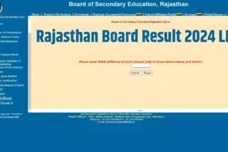Rajasthan Board Result 2024 live