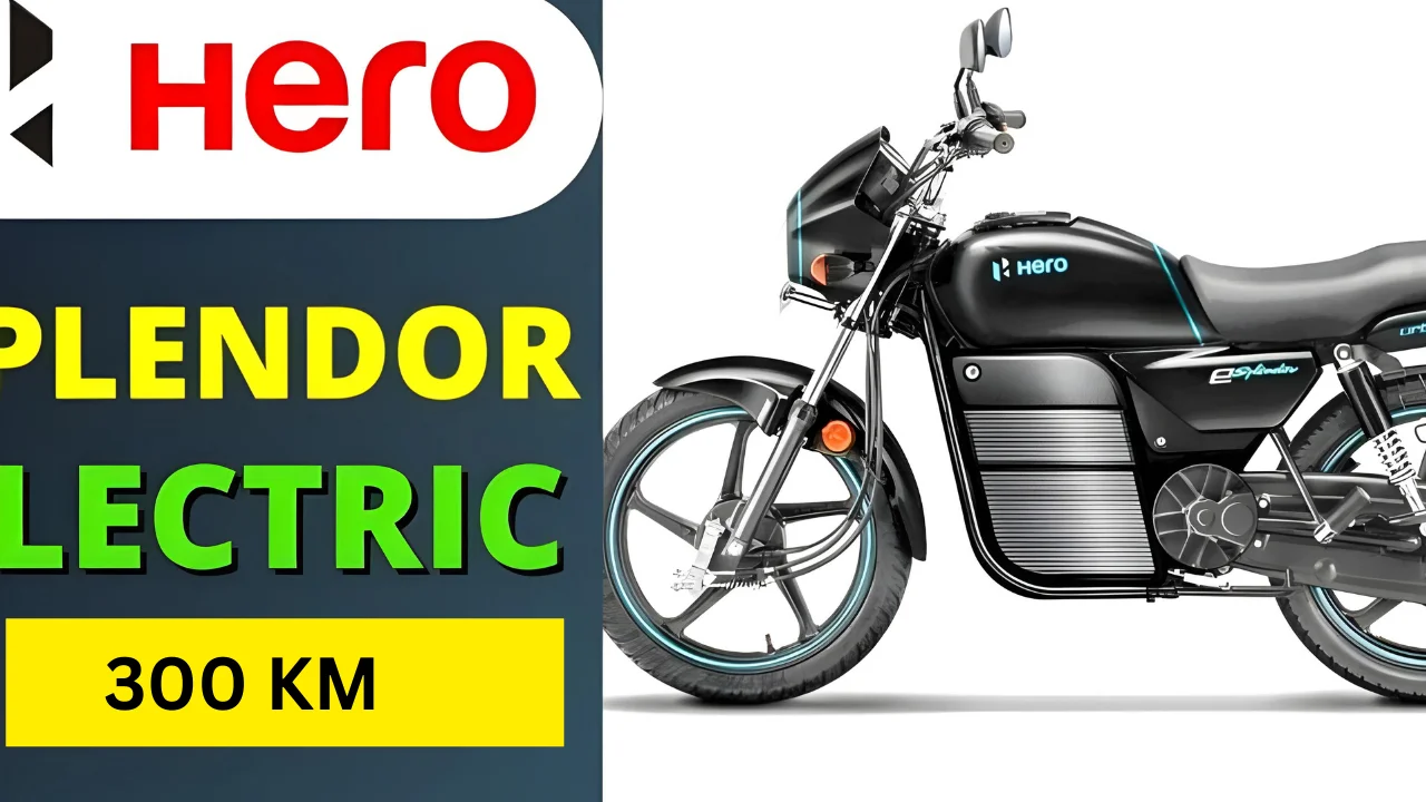 _Splendor EV Bike 300 Km range