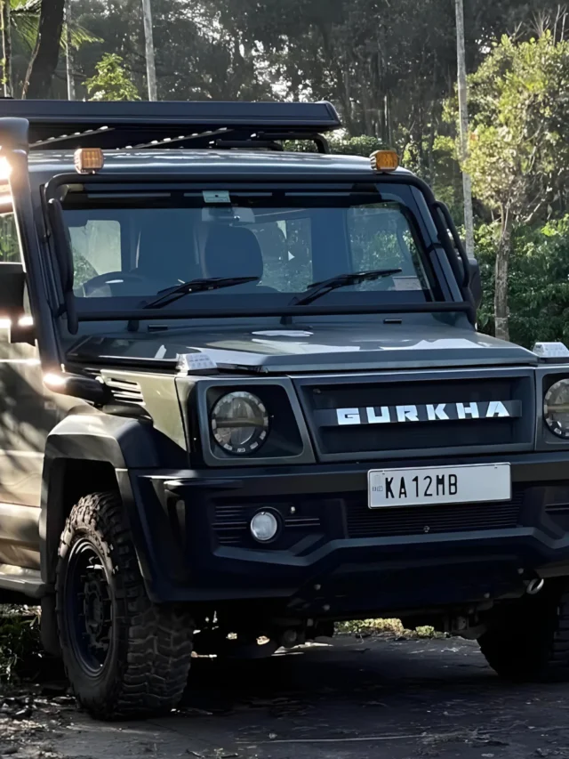 14 लाख में G-wagon का अनुभव कराने आ गई Gorkha Force की 7 सीटर कार