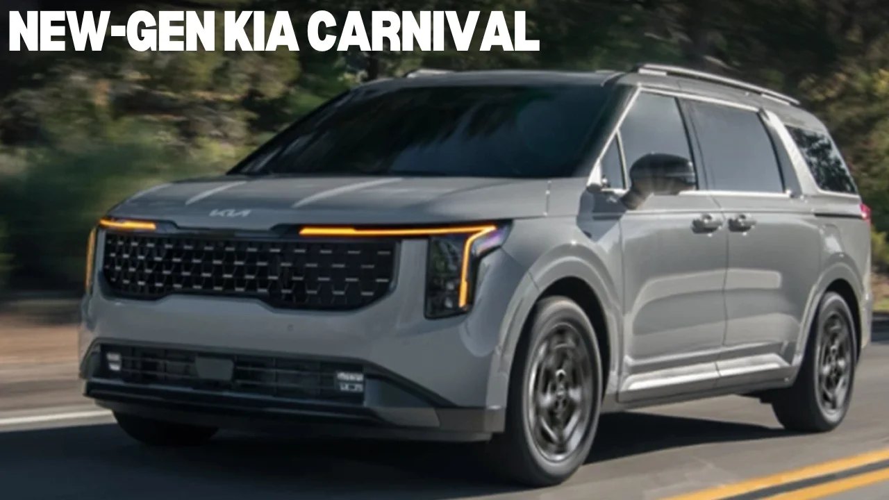 2024 New Upcoming SUV New-Gen Kia Carnival