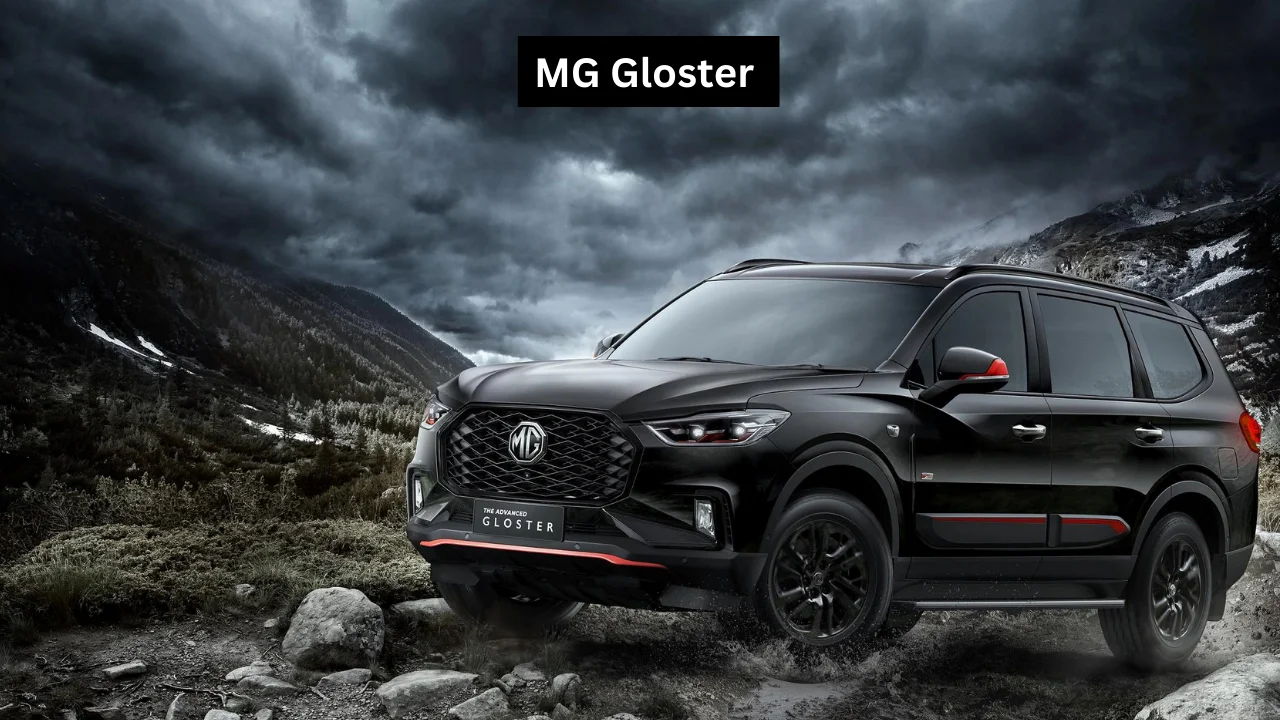 MG Gloster In Dark Black Edition