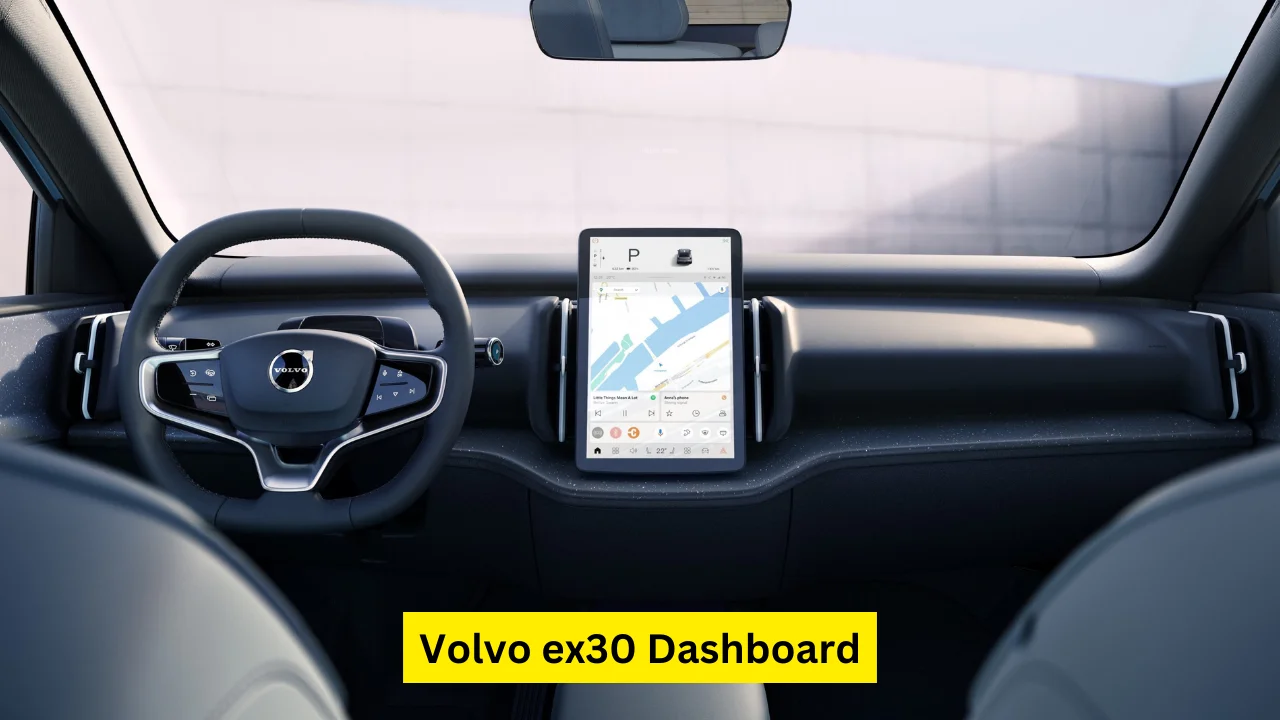 Volvo ex30 Dashboard