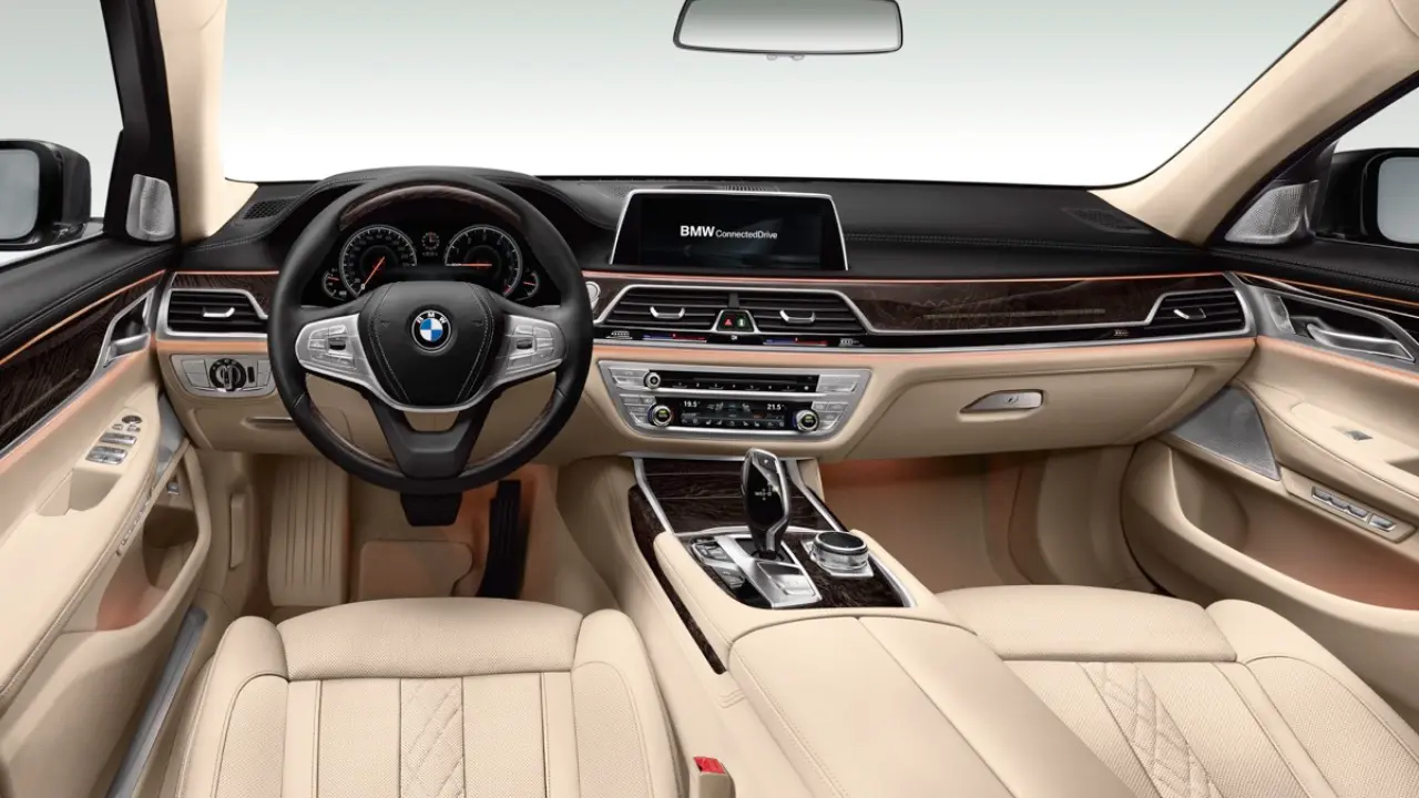 BMW 5 Series LWB Interior