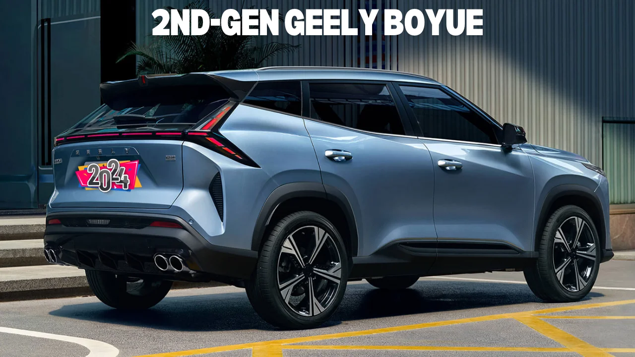 India's New Car 2024- 2nd-gen Geely Boyue