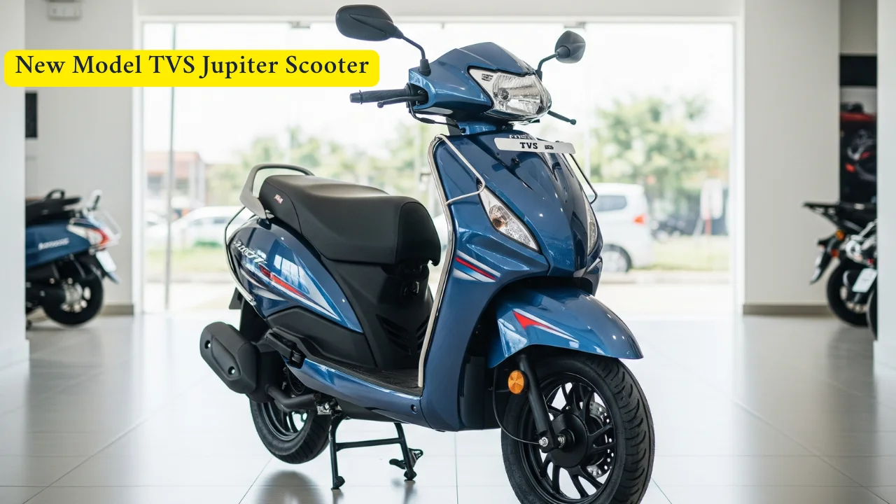 New Model TVS Jupiter Scooter