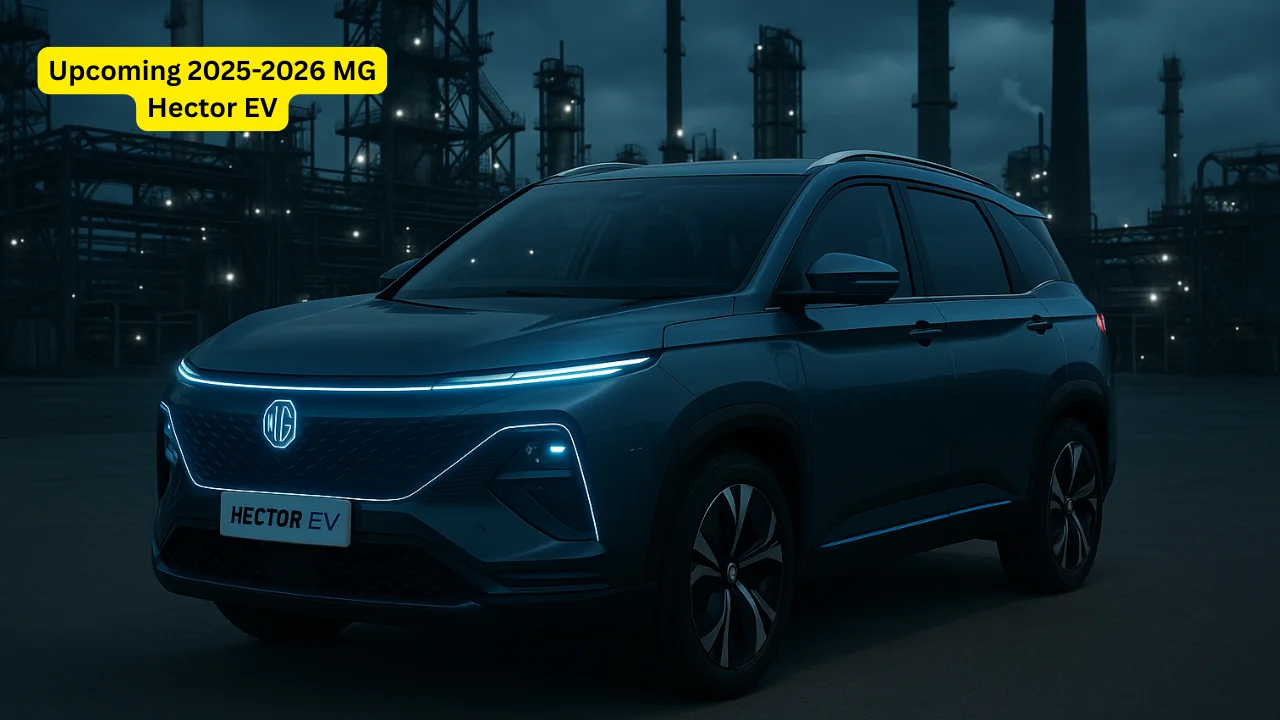 Upcoming 2025-2026 MG Hector EV